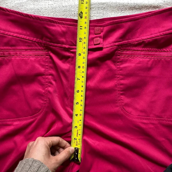 TAIL Pink High Rise  Bermuda Golf Shorts 10” Size 8 - Picture 8 of 10
